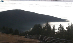 Lysá hora, pohled na východ