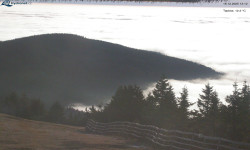 Lysá hora, pohled na východ