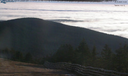 Lysá hora, pohled na východ