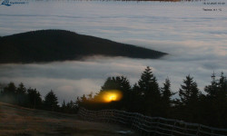 Lysá hora, pohled na východ