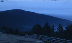 Lysá hora, pohled na východ