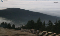 Lysá hora, pohled na východ