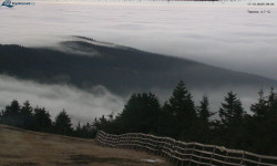 Lysá hora, pohled na východ