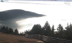 Lysá hora, pohled na východ