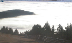 Lysá hora, pohled na východ