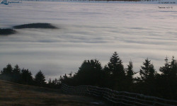 Lysá hora, pohled na východ