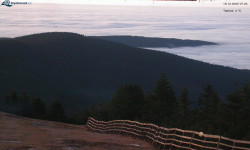 Lysá hora, pohled na východ