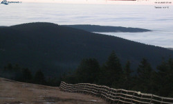 Lysá hora, pohled na východ