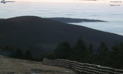 Lysá hora, pohled na východ