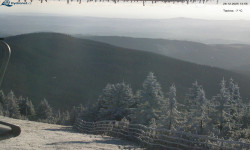 Lysá hora, pohled na východ