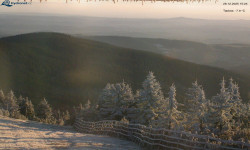 Lysá hora, pohled na východ