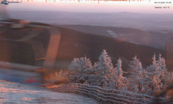 Lysá hora, pohled na východ