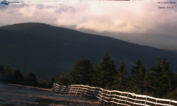 Lysá hora, pohled na východ