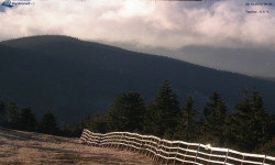 Lysá hora, pohled na východ