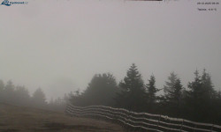 Lysá hora, pohled na východ