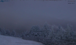 Lysá hora, pohled na východ