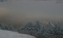 Lysá hora, pohled na východ