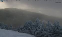 Lysá hora, pohled na východ