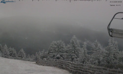 Lysá hora, pohled na východ