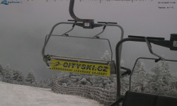 Lysá hora, pohled na východ