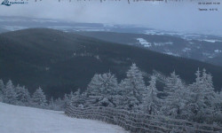 Lysá hora, pohled na východ