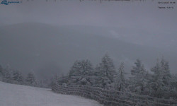 Lysá hora, pohled na východ