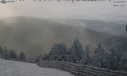 Lysá hora, pohled na východ