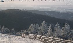 Lysá hora, pohled na východ