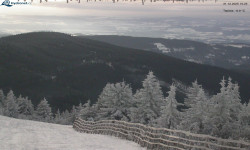 Lysá hora, pohled na východ