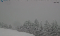 Lysá hora, pohled na východ