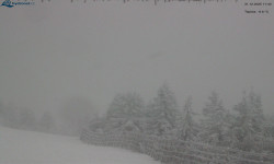 Lysá hora, pohled na východ