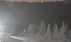 Lysá hora, pohled na východ