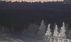 Lysá hora, pohled na východ