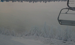 Lysá hora, pohled na východ