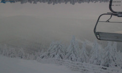 Lysá hora, pohled na východ