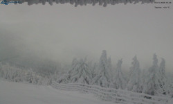 Lysá hora, pohled na východ