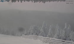 Lysá hora, pohled na východ