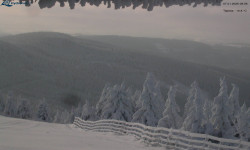 Lysá hora, pohled na východ