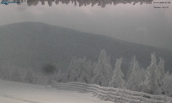 Lysá hora, pohled na východ