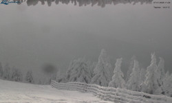 Lysá hora, pohled na východ