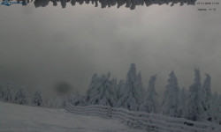 Lysá hora, pohled na východ