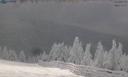 Lysá hora, pohled na východ