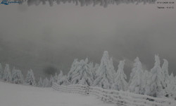 Lysá hora, pohled na východ