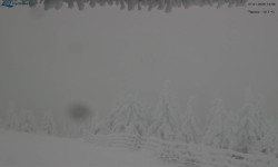 Lysá hora, pohled na východ