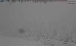 Lysá hora, pohled na východ