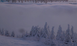 Lysá hora, pohled na východ