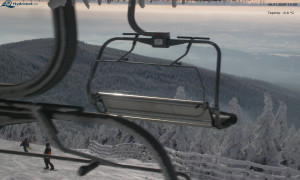 Město Rokytnice nad Jizerou - Lysá hora, pohled na východ - 8.1.2026 v 12:15 Město Rokytnice nad Jizerou - Lysá hora, pohled na východ - 8.1.2026 v 12:15