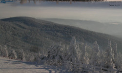 Lysá hora, pohled na východ