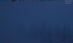 Město Rokytnice nad Jizerou - Lysá hora, pohled na východ - 8.1.2026 v 17:00 Město Rokytnice nad Jizerou - Lysá hora, pohled na východ - 8.1.2026 v 17:00