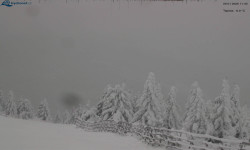 Lysá hora, pohled na východ